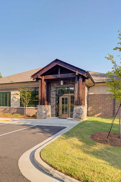 Front Of Office In The Daytime