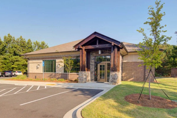 Front Of Office At Jordan Dentistry