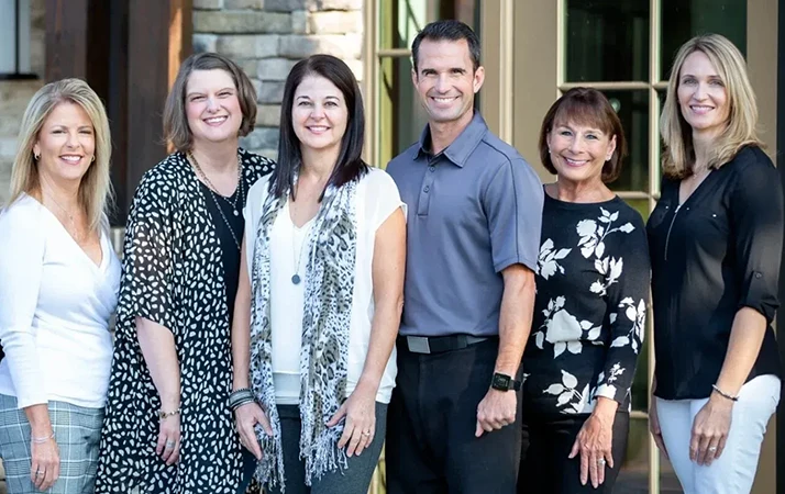 Dentist Sherry Jordan With Her Team
